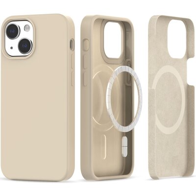 Etui TECH-PROTECT Silicone Magsafe do Apple iPhone 13/14 Beżowy
