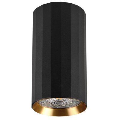 Oprawa sufitowa punktowa GOLDLUX Nicea 323408 Czarno-złoty