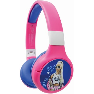 Zdjęcia - Słuchawki Lexibook  nauszne  Barbie HPBT010BB Różowo-niebieski Barbie 2 w 1 