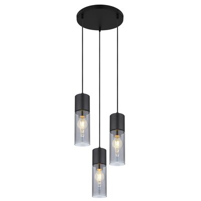 Lampa sufitowa GLOBO Annika 21000-3HB Czarny