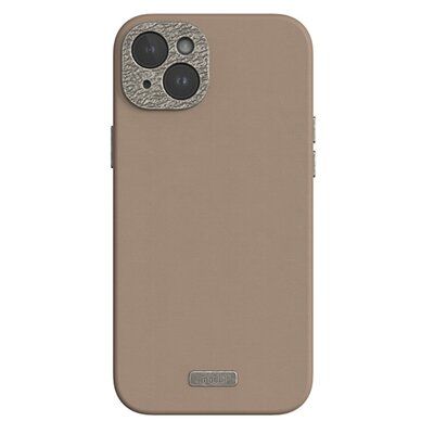 Etui MOSHI Napa MagSafe do Apple iPhone 15 Plus Brązowy