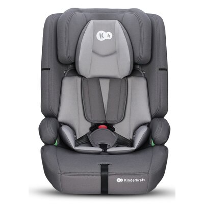 Fotelik samochodowy KINDERKRAFT Safety Fix 2 i-Size 76-150 cm (9-36 kg) Szary