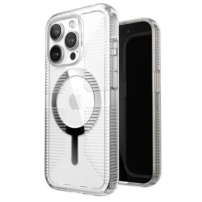 Etui SPECK Gemshell Grip MagSafe do Apple iPhone 15 Pro Przezroczysty