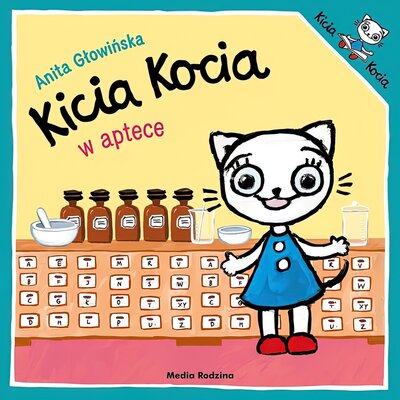Książka Kicia Kocia W aptece Anita Głowińska (miękka okładka)