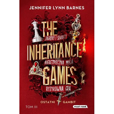 Książka The Inheritance Games Ostatni gambit Tom 3 Jennifer Lynn Barnes (miękka okładka)
