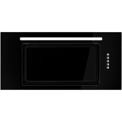 Okap AFRELLI AW-5 Veneto Czarny 339m3/h 61dB klasa D Włącznik i wyłącznik oświetlenia