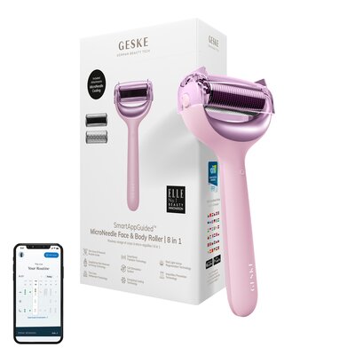 Masażer GESKE 8w1 GK000043PK01 Różowy