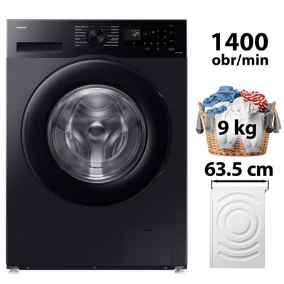 Pralka SAMSUNG Seria 5000 WW90CGC04DAB 9kg 55cm 1400obr AI Energy Mode Sterowanie smartfonem