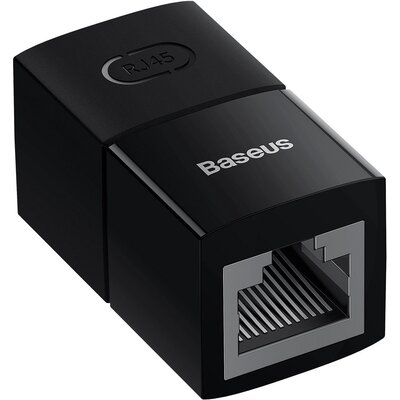 Adapter RJ-45 - RJ-45 BASEUS AirJoy Czarny (10 szt.)