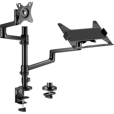 Uchwyt do monitora GEMBIRD MA-DA-04 17-32 cali Czarny
