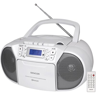 Radioodtwarzacz SENCOR SPT 3907 Bluetooth Biały