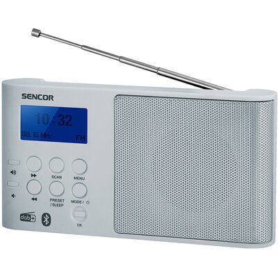 Radio SENCOR SRD 7100 W Przenośne Biały