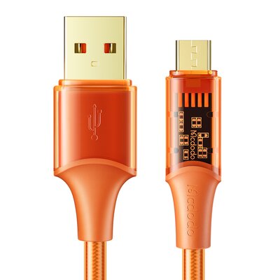 Фото - Кабель Mcdodo Kabel USB - Micro USB  CA-2102 1.8m Pomarańczowy 