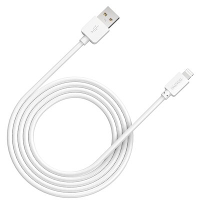 Kabel USB - Lightning CANYON 1 m Biały