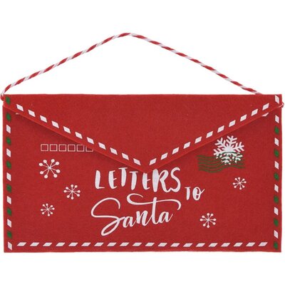 Koperta świąteczna KOOPMAN Letters Santa 26 x 16 cm