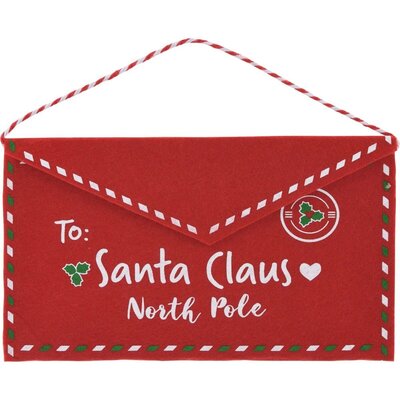 Koperta świąteczna KOOPMAN Santa Claus 26 x 16 cm