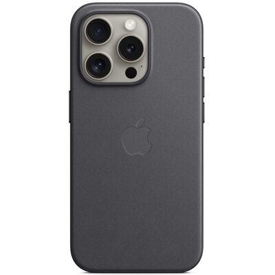 Etui APPLE FineWoven MagSafe do iPhone 15 Pro Max Czarny