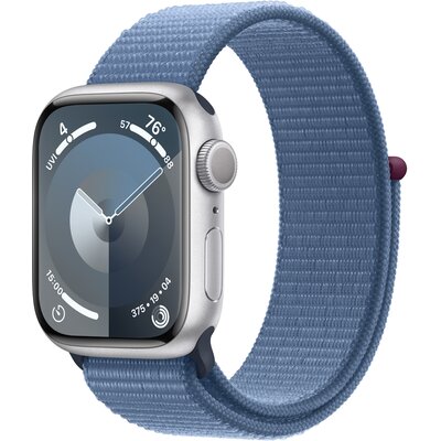 Фото - Смарт годинник Apple Watch 9 GPS 41mm koperta z aluminium  + opaska sportowa (zi (srebrny)