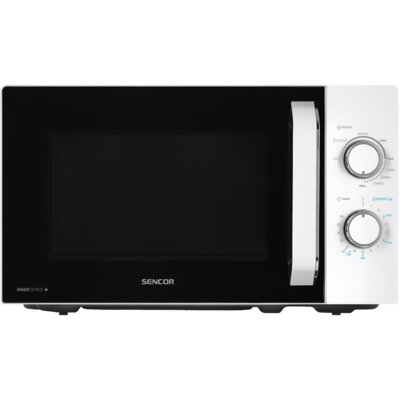 Kuchenka mikrofalowa SENCOR SMW 4220WH 700W średnica 25.5 cm pojemność 20L Biało-czarny