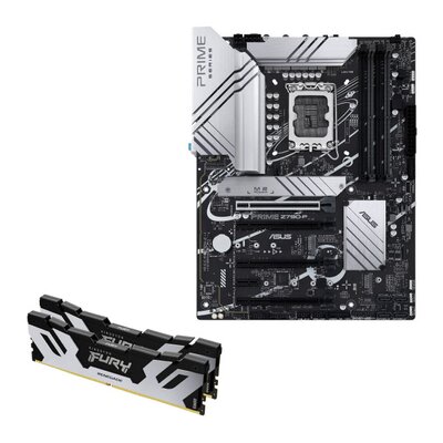 Płyta główna ASUS Prime Z790-P + Pamięć RAM KINGSTON Fury Renegade 32GB 6000MHz