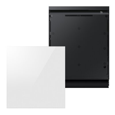 Zmywarka SAMSUNG BESPOKE DW60BB890UAPET bez panelu + Panel SAMSUNG BESPOKE do zmywarki DW-S24PEU12 60 cm Alabastrowa biel