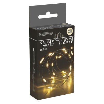 Girlanda LED CHRISTMAS DECORATION HV667142-SW 1.95 m Bateryjne