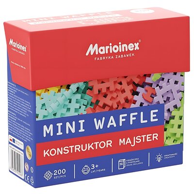 Klocki elastyczne MARIOINEX Mini Waffle Konstruktor Majster 904268