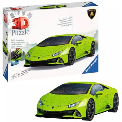 Puzzle 3D RAVENSBURGER Lamborghini Huracan Evo 11559 (156 elementów)