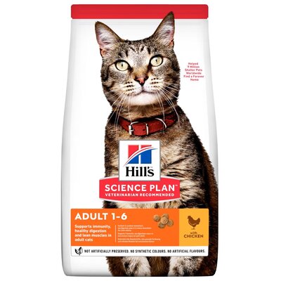 Karma dla kota HILL'S Science Plan Feline Adult Kurczak 3 kg
