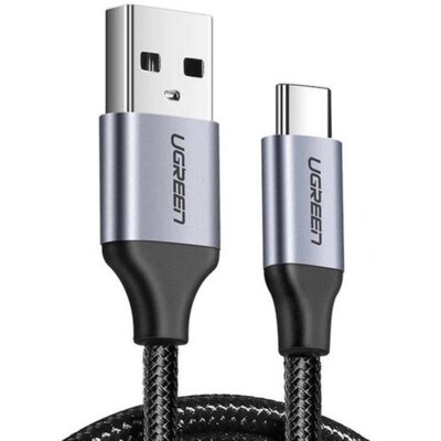 Kabel USB - USB-C UGREEN US288 15W 0.5 m Czarny