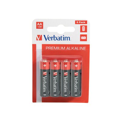 Baterie AA LR6 VERBATIM Alkaline 49503 (8 szt.)
