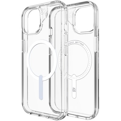 Etui ZAGG Crystal Palace Snap MagSafe do Apple iPhone 13/14/15 Przezroczysty