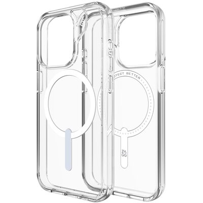 Etui ZAGG Crystal Palace Snap MagSafe do Apple iPhone 15 Pro Przezroczysty