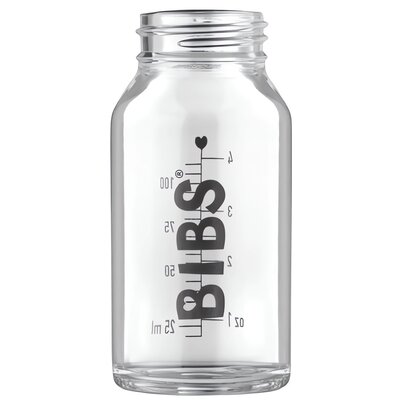 Zdjęcia - Butelka (kubek-niekapek) Bibs Butelka  Baby Glass Bottle 110 ml Babby Glass Bottle 110 ml 
