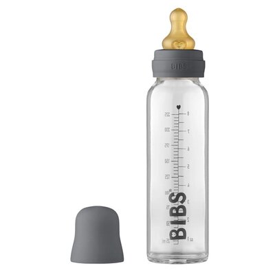 Фото - Пляшечки (поїлки) Bibs Butelka  Babby Glass Bottle Iron 225 ml 