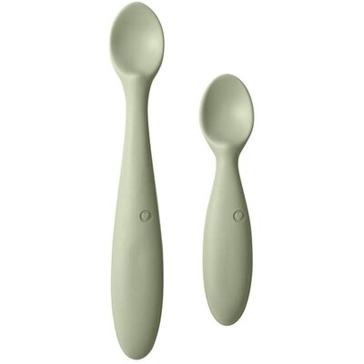 Zdjęcia - Naczynia i sztućce dla dzieci Bibs Łyżeczka  Spoon Set Sage 4330250  (2 sztuki)