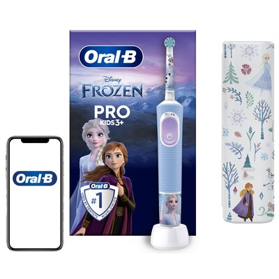 Szczoteczka rotacyjna ORAL-B Kids Pro Kraina Lodu + Etui