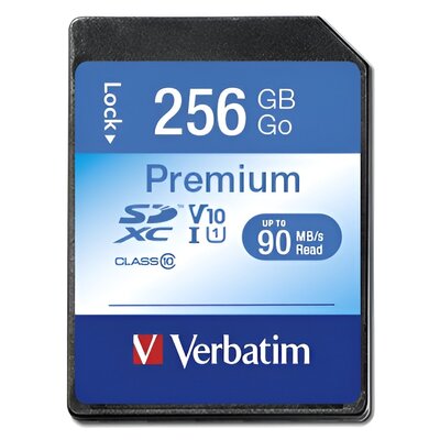 Karta pamięci VERBATIM Premium SDXC 256GB