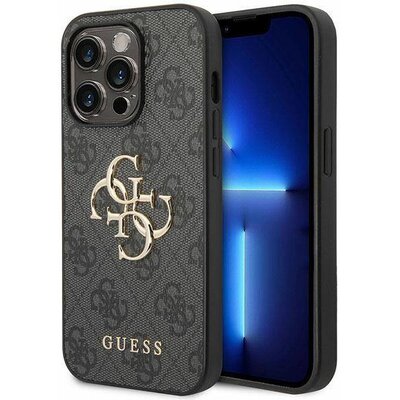 Etui GUESS 4G Big Metal Logo do Apple iPhone 15 Pro Szary