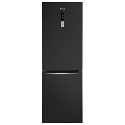 Lodówka AMICA FK3666.2DFZHC No Frost 186.5cm Czarna