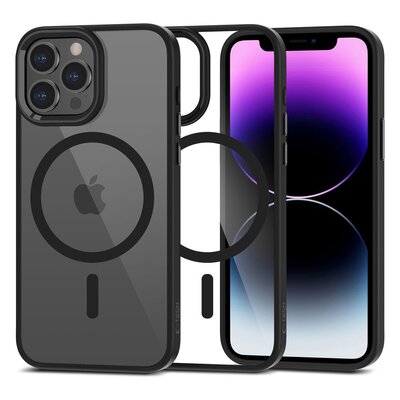 Etui TECH-PROTECT MagMat MagSafe do Apple iPhone 13 Pro Max Czarno-przezroczysty