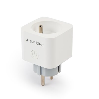 Gniazdko GEMBIRD TSL-PS-F1M-01-W Wi-Fi