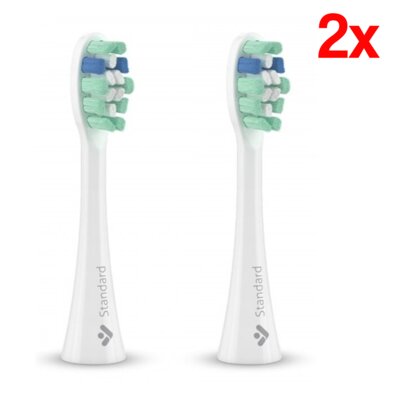 Oryginalna końcówka szczoteczki TRUELIFE SonicBrush Clean 30 Biały 2 szt. (Delikatnie masują dziąsła)