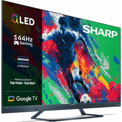 Telewizor SHARP 55FQ8EG 55" QLED 4K 144Hz Google TV Dolby Vision Dolby Atmos HDMI 2.1
