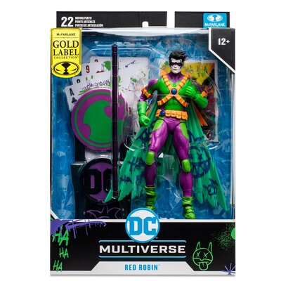 Zdjęcia - Figurka / zabawka transformująca DC Figurka MCFARLANE  Multiverse Red Robin Gold Label 