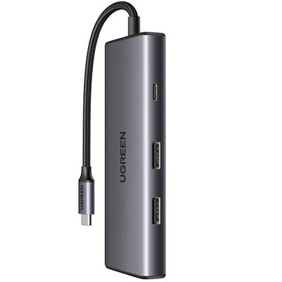 Hub UGREEN CM498 7w1 USB Typu C 3.2 Gen. 1, Pasywny