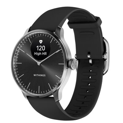 Smartwatch WITHINGS ScanWatch Light Srebrno-czarny
