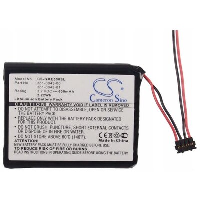 Akumulator CAMERON SINO CS-GME500SL 600 mah do Garmin