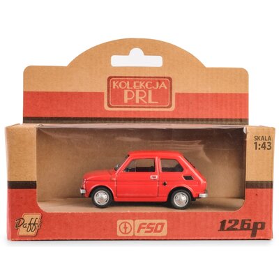 Samochód DAFFI Kolekcja PRL Fiat 126P K-572