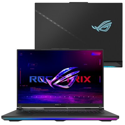 Obraz przedstawiający Laptop ASUS ROG Strix Scar G834JY-N6038X 18" IPS 240Hz i9-13980HX 32GB RAM 2 x 1TB SSD GeForce RTX4090 Windows 11 Professional